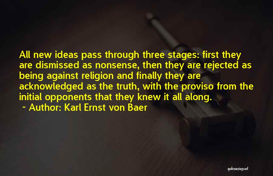 Karl Ernst Von Baer Quotes 504320