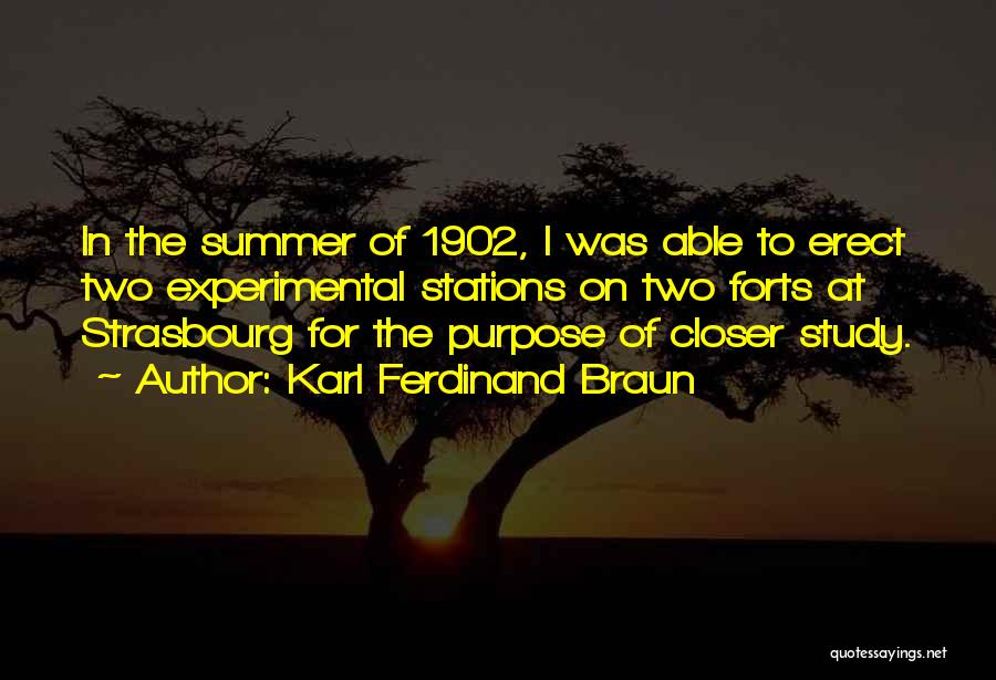 Karl Ferdinand Braun Quotes 1665677