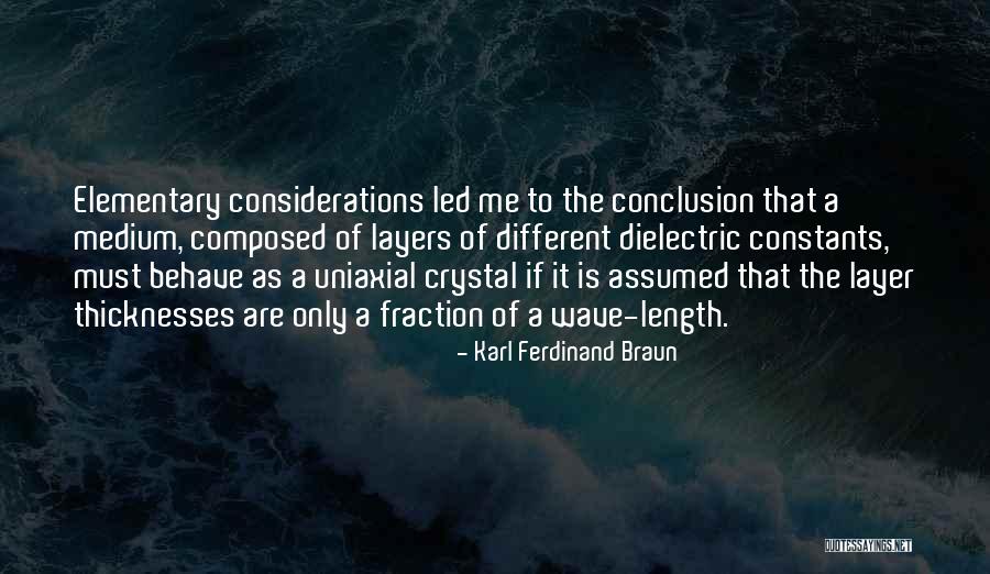 Karl Ferdinand Braun Quotes 1751892