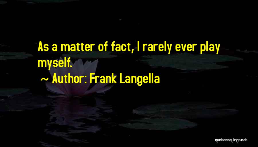Karl Fuchs Quotes By Frank Langella