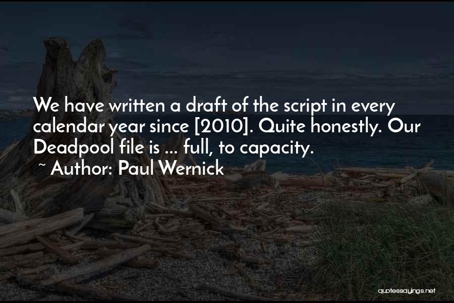 Karl Jungbluth Quotes By Paul Wernick