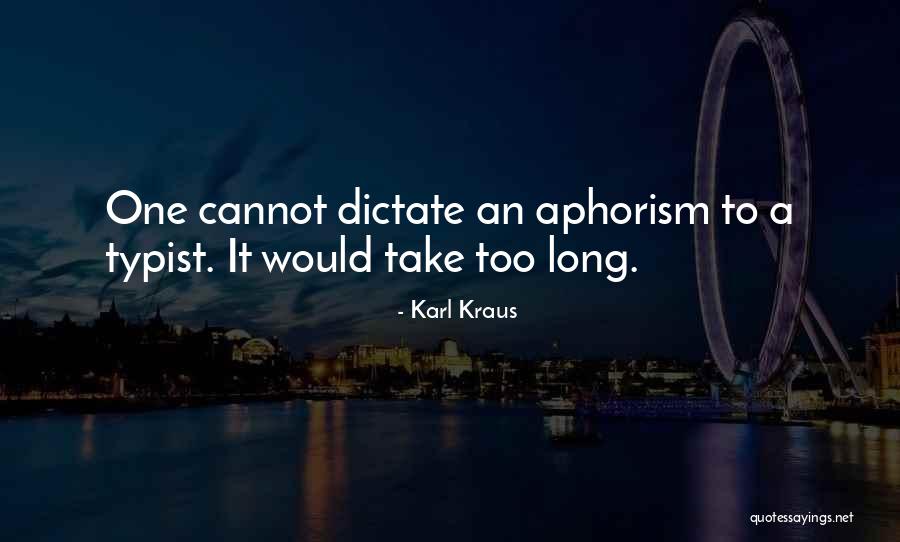 Karl Kraus Quotes 169395