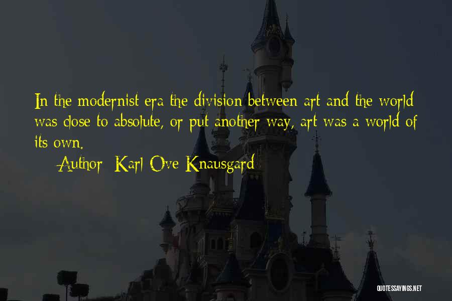 Karl Ove Knausgard Quotes 1505252