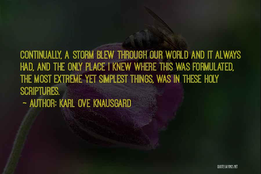 Karl Ove Knausgard Quotes 1564266