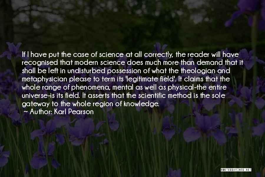 Karl Pearson Quotes 525517