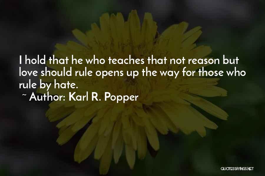 Karl R. Popper Quotes 268983