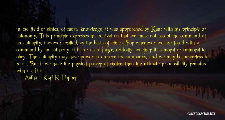 Karl R. Popper Quotes 368196