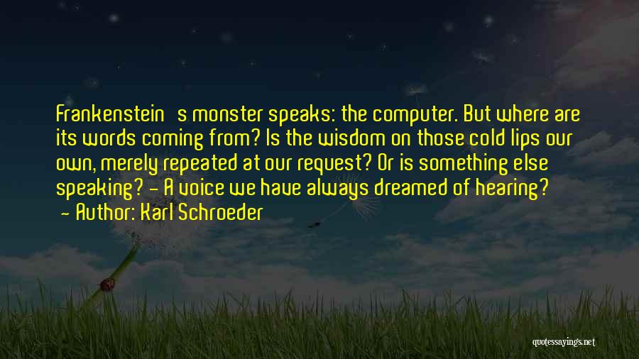 Karl Schroeder Quotes 2036603