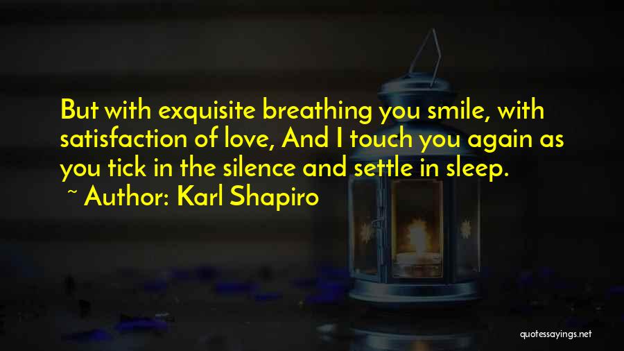 Karl Shapiro Quotes 194828