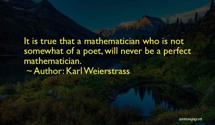 Karl Weierstrass Quotes 417715