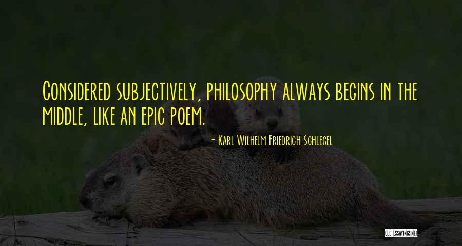 Karl Wilhelm Friedrich Schlegel Quotes 1708564
