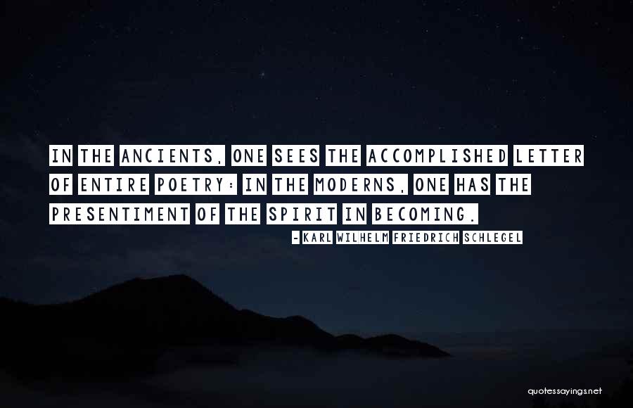 Karl Wilhelm Friedrich Schlegel Quotes 310573