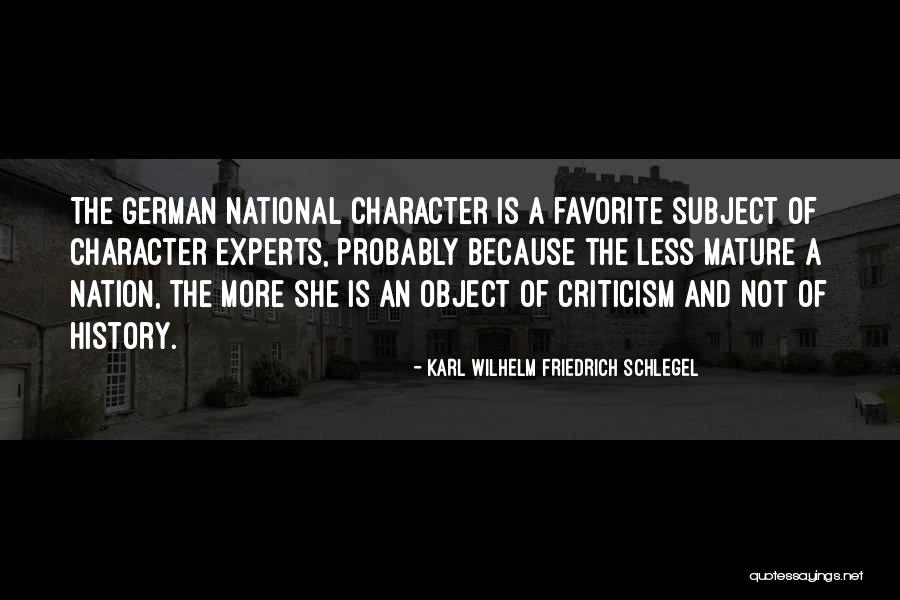 Karl Wilhelm Friedrich Schlegel Quotes 540499
