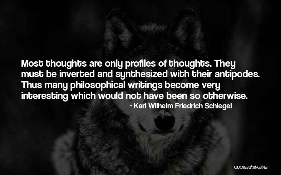 Karl Wilhelm Friedrich Schlegel Quotes 780425
