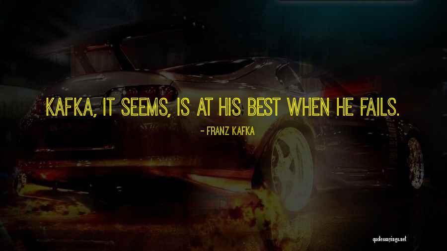 Karlaftis Injury Quotes By Franz Kafka