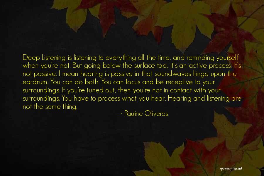 Karlani Capital Address Quotes By Pauline Oliveros Karlani Capital Address Quotes By Pauline Oliveros