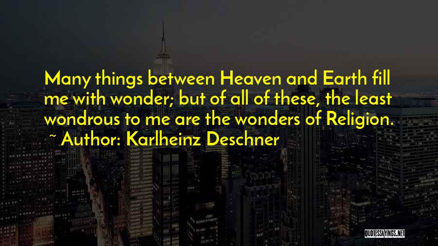 Karlheinz Deschner Quotes 312223