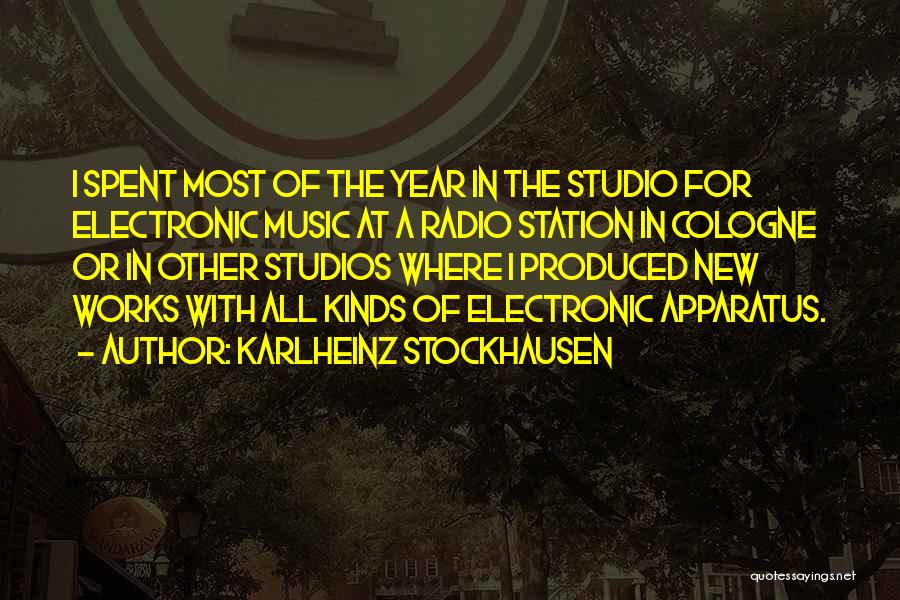 Karlheinz Stockhausen Quotes 1860516