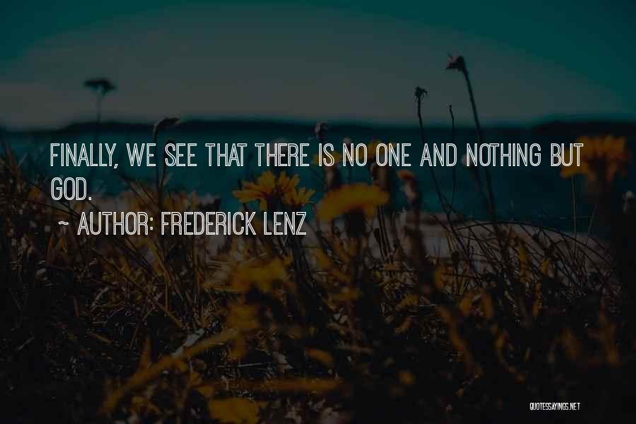 Karma And God Quotes By Frederick Lenz