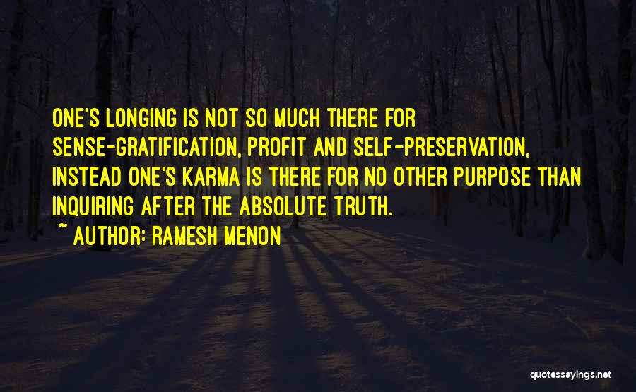 Karma And God Quotes By Ramesh Menon