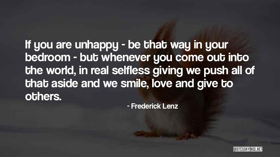 Karma And Love Quotes By Frederick Lenz