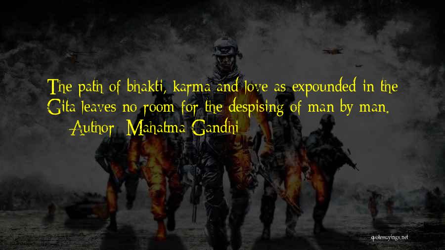 Karma And Love Quotes By Mahatma Gandhi