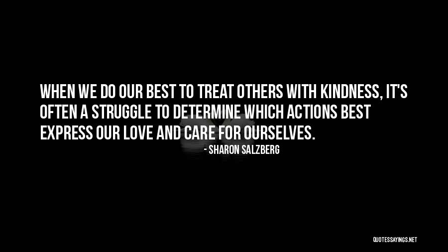 Karma And Love Quotes By Sharon Salzberg