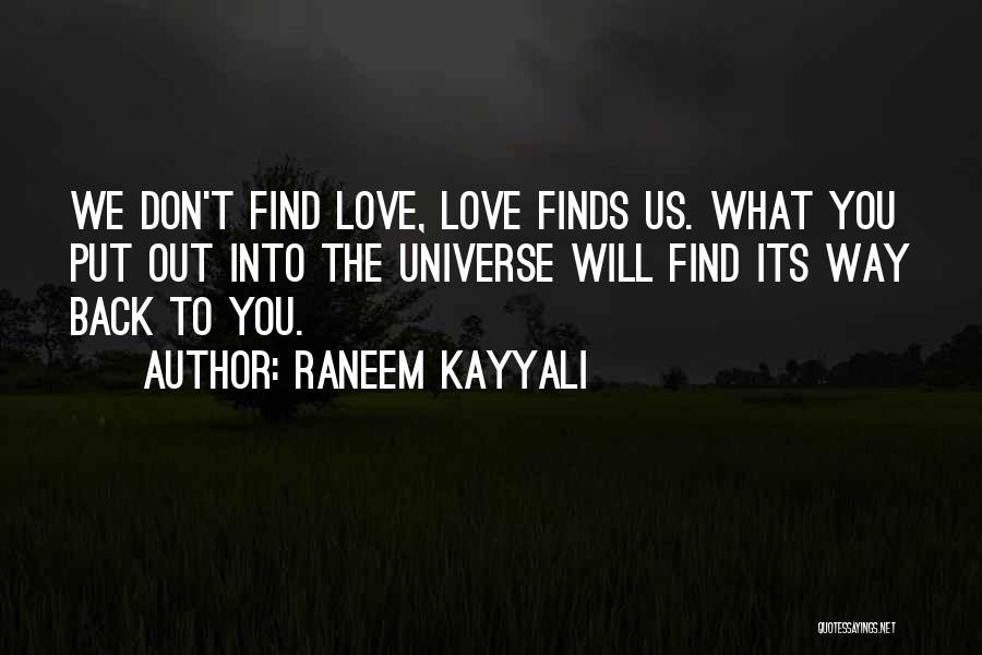 Karma Comes Back Quotes By Raneem Kayyali