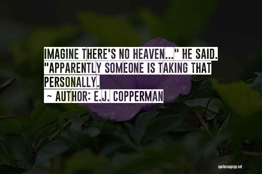 Karma Humor Quotes By E.J. Copperman