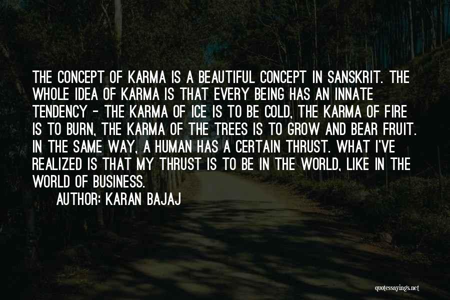Karma In Sanskrit Quotes By Karan Bajaj