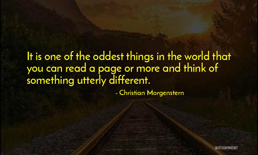 Karmarkars Method Quotes By Christian Morgenstern