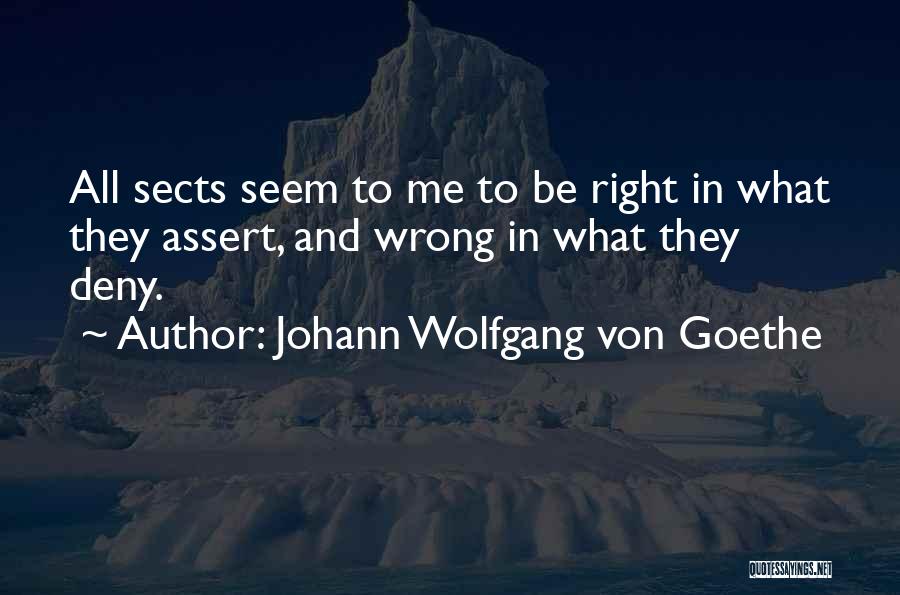 Karnani Rajan Quotes By Johann Wolfgang Von Goethe