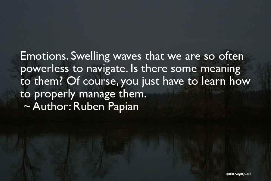 Karori New Zealand Quotes By Ruben Papian