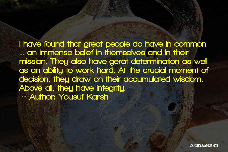 Karsh Quotes By Yousuf Karsh
