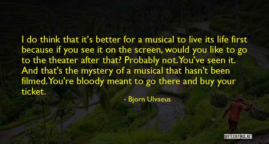 Kashkar Cafe Quotes By Bjorn Ulvaeus Kashkar Cafe Quotes By Bjorn Ulvaeus