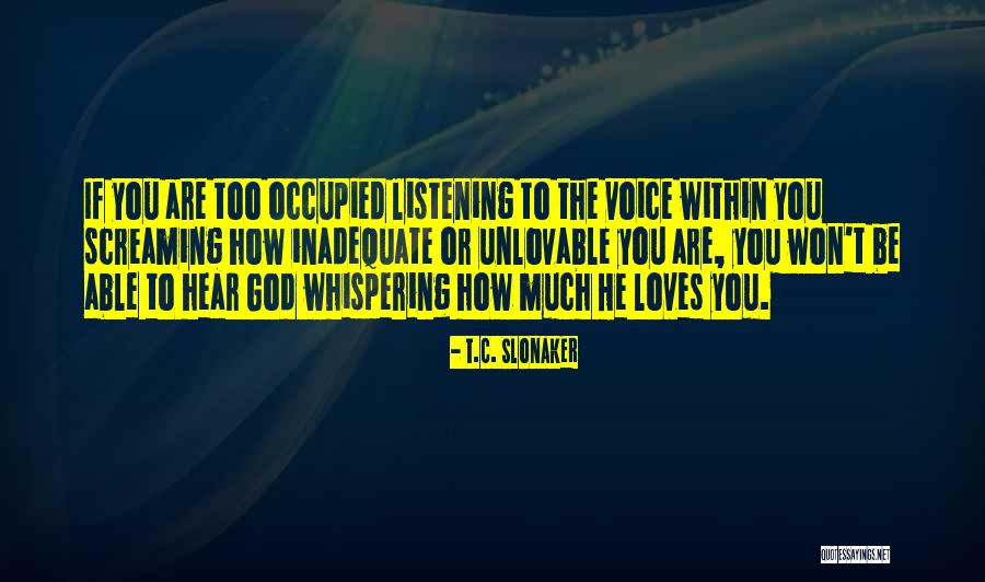 Kassam Kaskas Quotes By T.C. Slonaker Kassam Kaskas Quotes By T.C. Slonaker