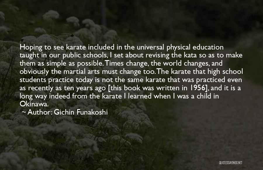 Kata Quotes By Gichin Funakoshi