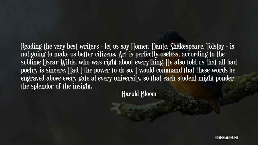 Katakanlah Chord Quotes By Harold Bloom Katakanlah Chord Quotes By Harold Bloom