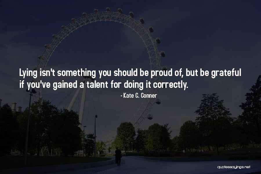 Kate C. Conner Quotes 108082