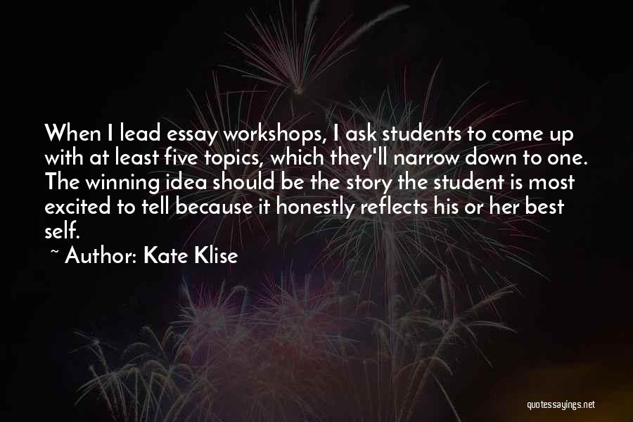 Kate Klise Quotes 2013638