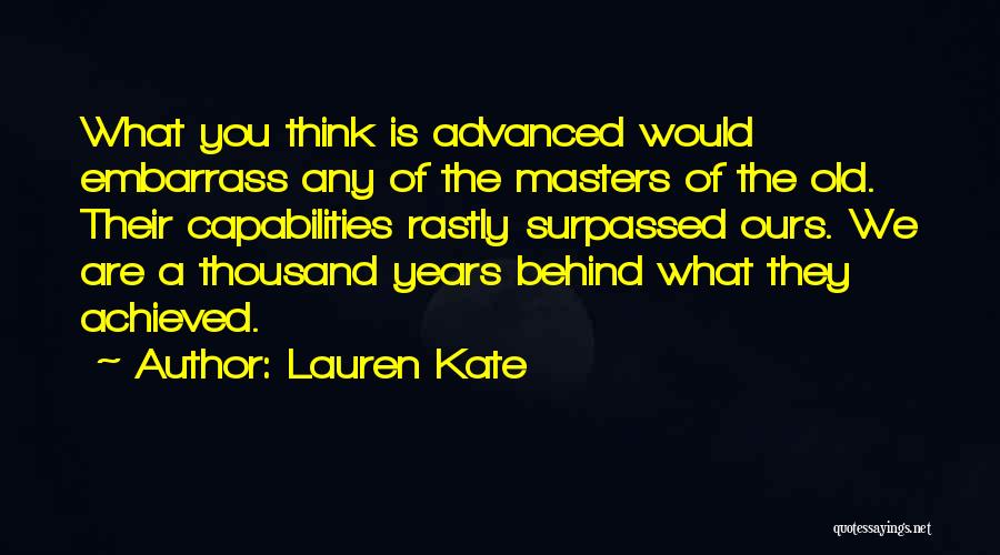 Kate Lauren Quotes By Lauren Kate