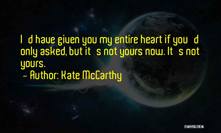 Kate McCarthy Quotes 574679