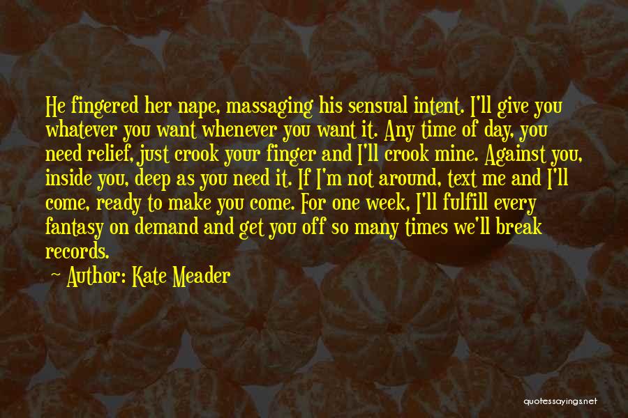 Kate Meader Quotes 595578