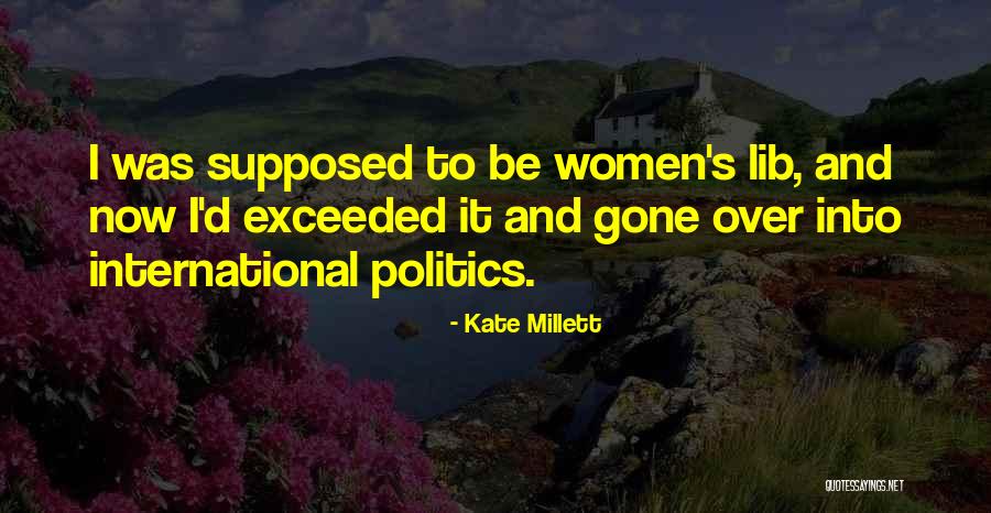 Kate Millett Quotes 1078821 Kate Millett Quotes 1078821