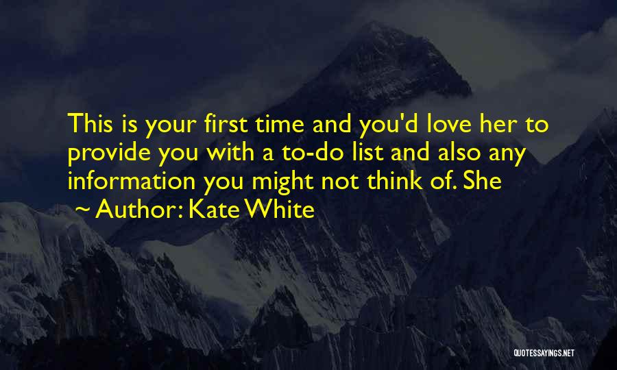 Kate White Quotes 339888