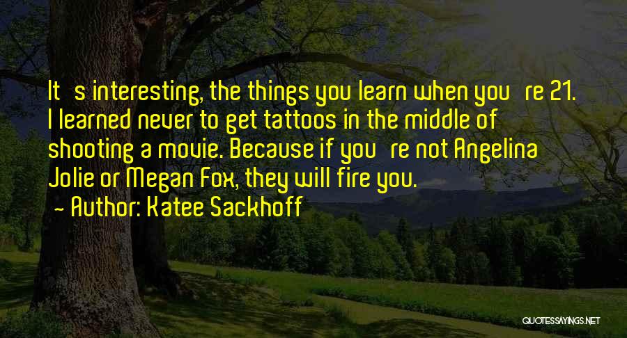 Katee Sackhoff Quotes 312384