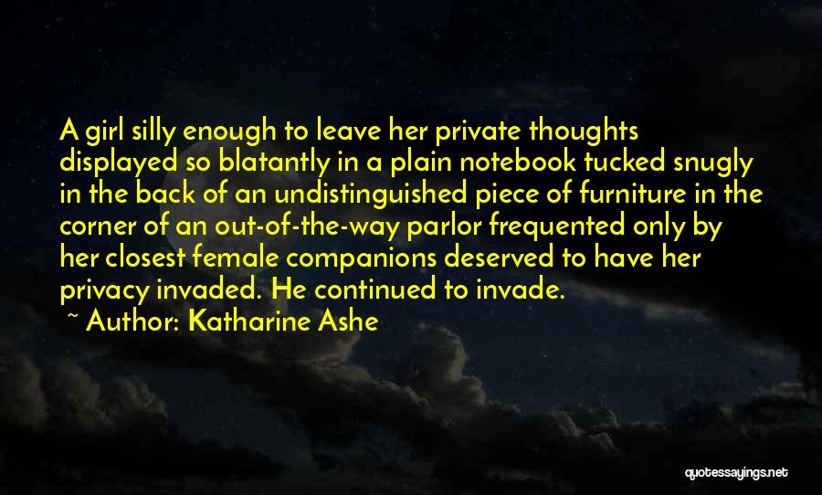 Katharine Ashe Quotes 1241366