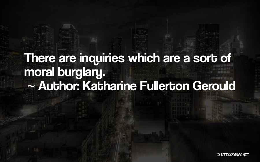 Katharine Fullerton Gerould Quotes 176654