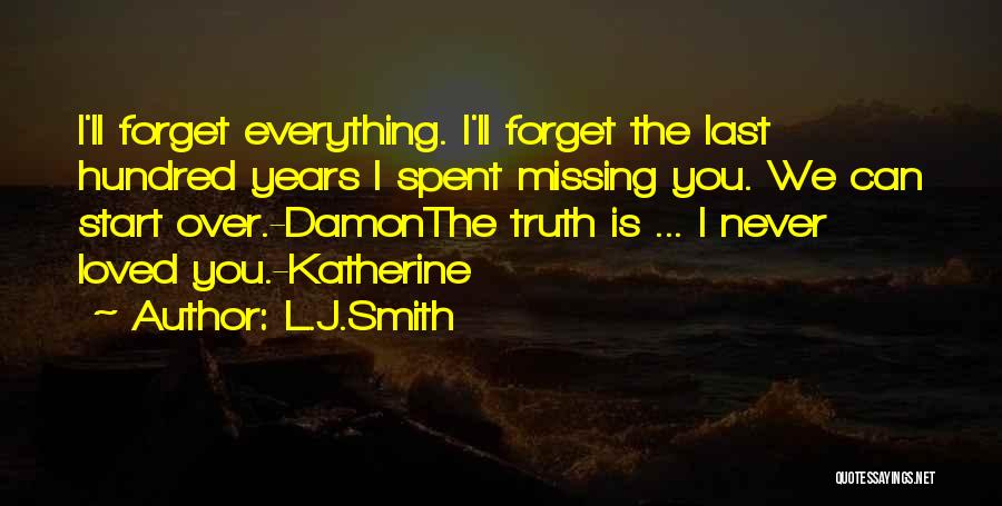 Katherine And Damon Quotes By L.J.Smith