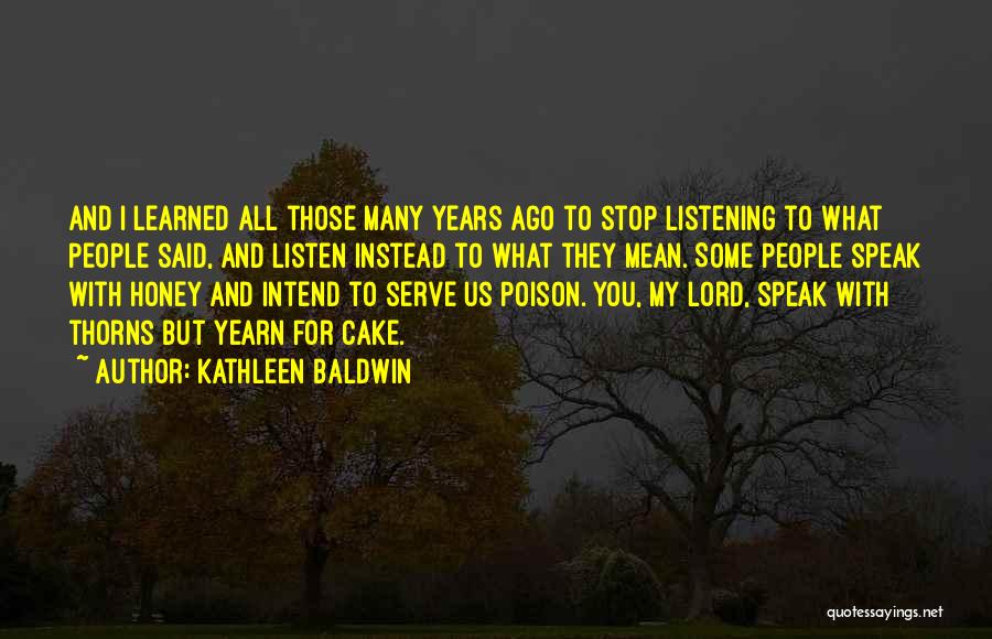 Kathleen Baldwin Quotes 278759